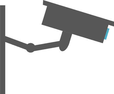 Cámaras de vigilancia falsas
