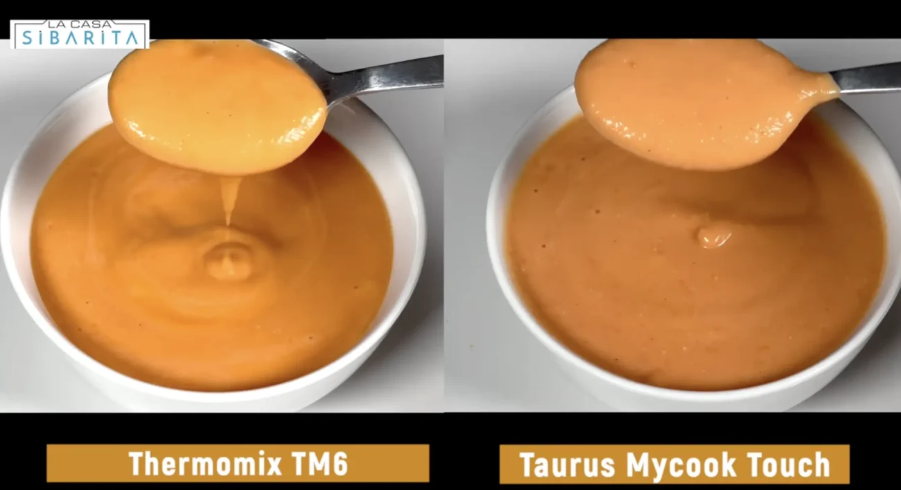 Comparativa de hacer crema de Zanahoria con estos 2 robots de cocina