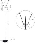 Lampara de pie HaloOptronics Neptune-4