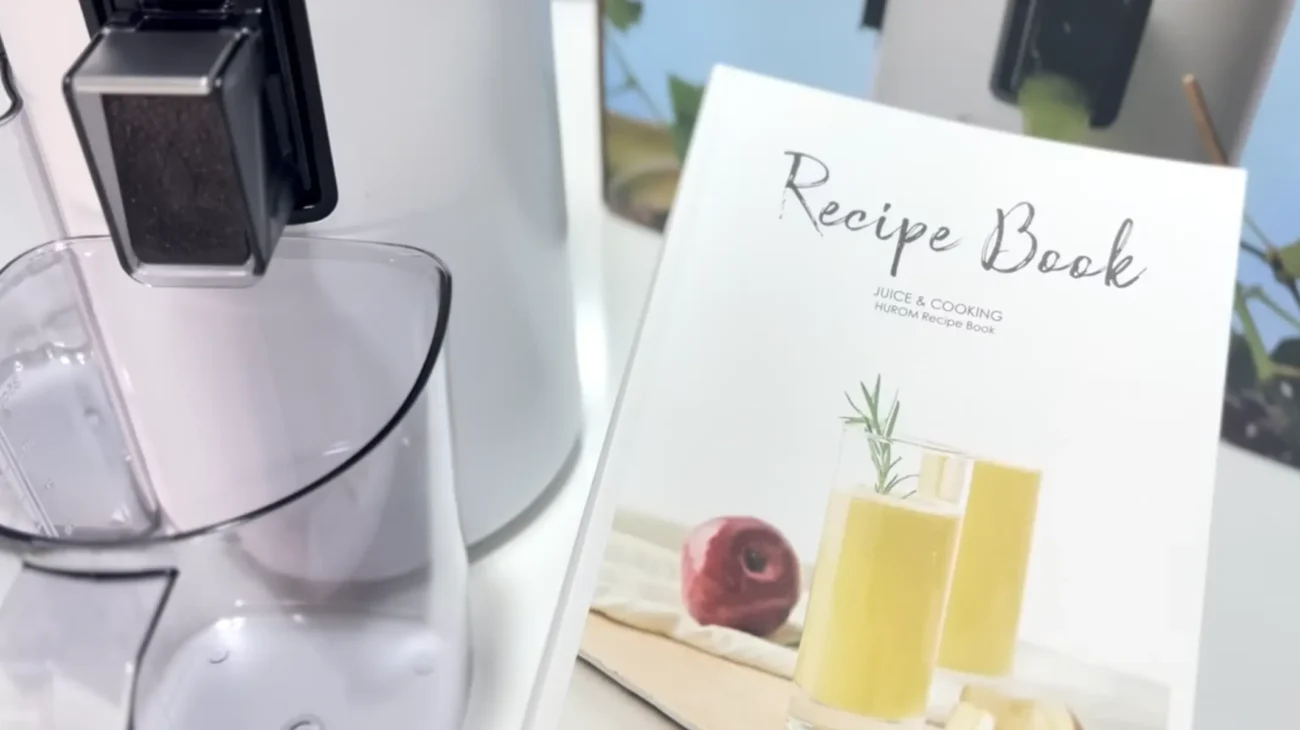 Libro de recetas extractor de jugo