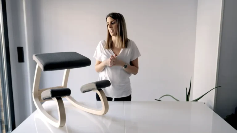 Opiniones tras probar una silla de rodillas ergonómica