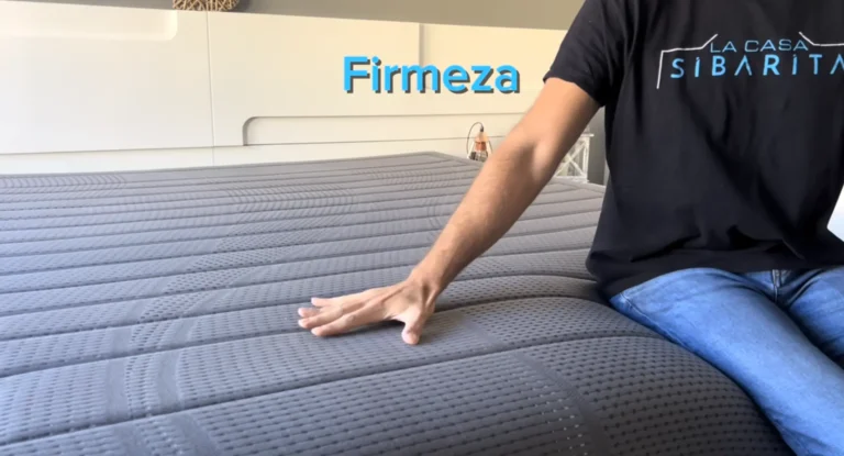Probando la firmeza del cochón