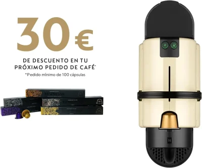 Cafetera Nespresso De’Longhi Inissia EN80.CW
