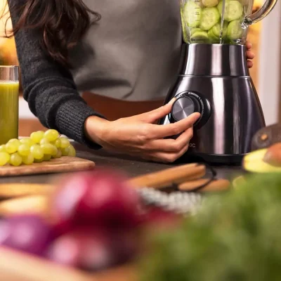 Batidora de vaso Cecotec Power Black Titanium