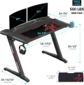 Mesa gaming Eureka Ergonomic Z1