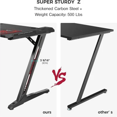 Mesa gaming Eureka Ergonomic Z1