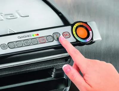 Parrilla eléctrica Tefal Optigrill GC712D12
