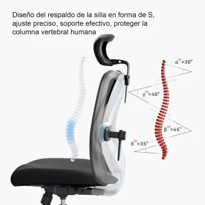 Silla ergonómica Sihoo M18