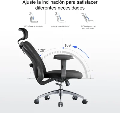 Silla ergonómica Sihoo M18