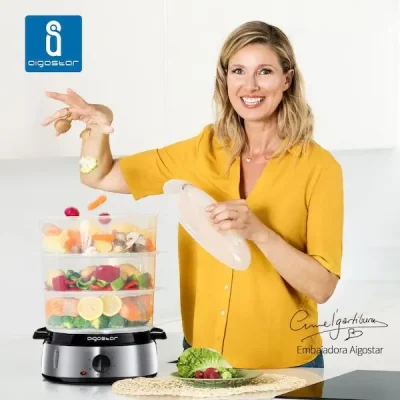 Vaporera Aigostar Fitfoodie Steel