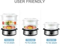 Vaporera Aigostar Fitfoodie Steel