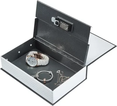 Caja fuerte camuflada Amazon Basics