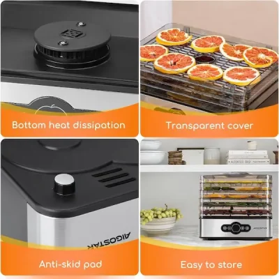 Deshidratador de alimentos Aigostar Crispy