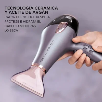 Secador de pelo Bellissima Imetec Ceramic & Argan Oil