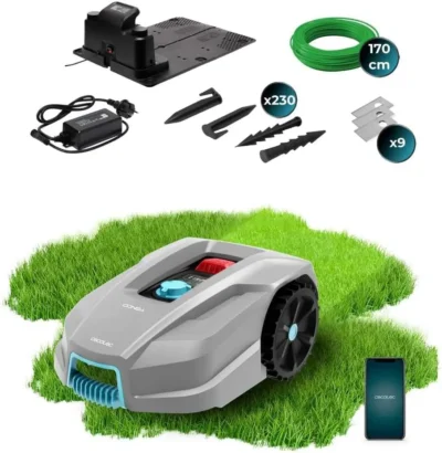 Cecotec Robot Cortacésped con App Conga Grasshopper 800 2