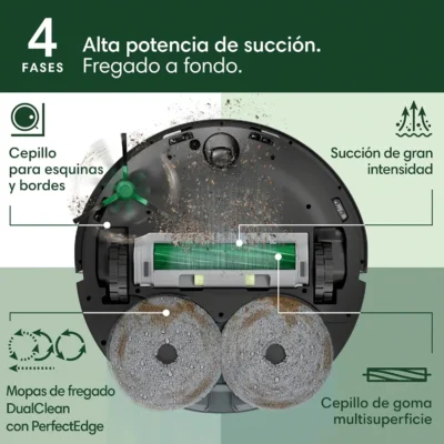 iRobot Roomba Plus 505 Combo con Base AutoWash .3