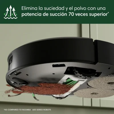 iRobot Roomba Plus 505 Combo con Base AutoWash 6