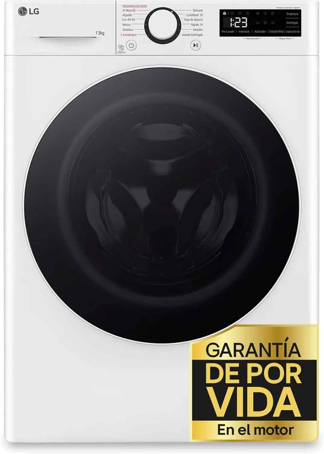 6104hhoOF8L._AC_SL1500_ Lavadora LG LG F4WR6013A0W