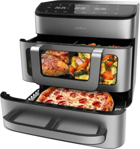 Freidora de Aire Cecotec Cecofry FoodCourt 18000 4Pizza