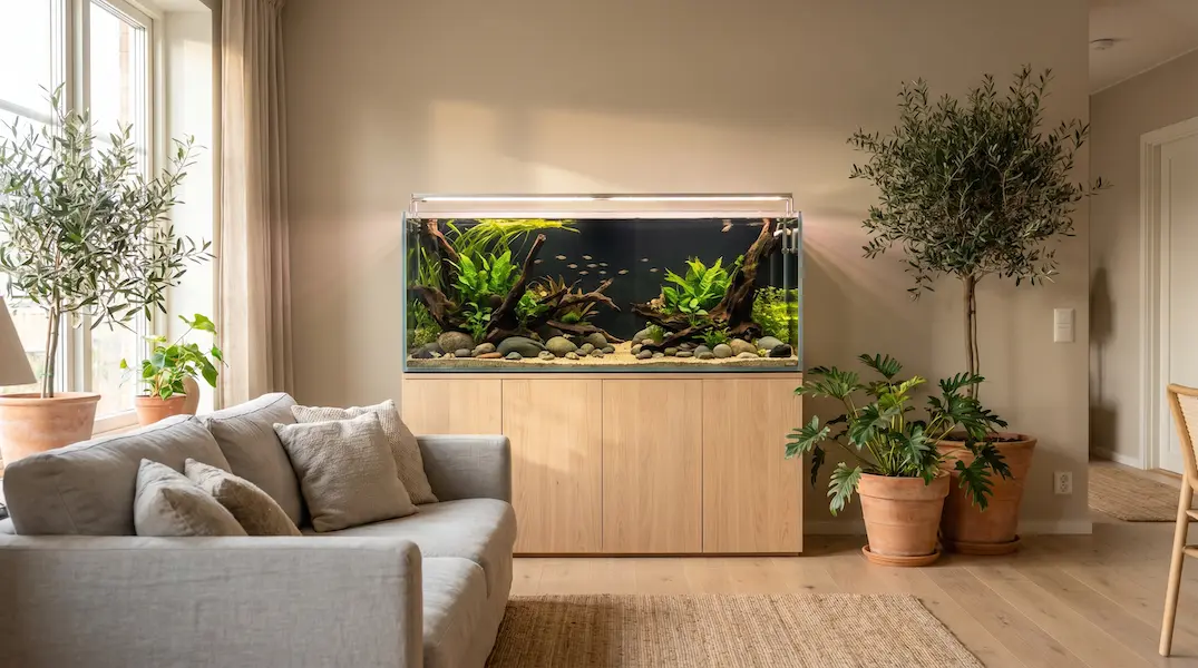 Acuarios en casa: cómo elegir uno para decorar el salón 3 hf 20260605 082456 790506b1 893b 4c40 b6a3 5eafb108b5b9